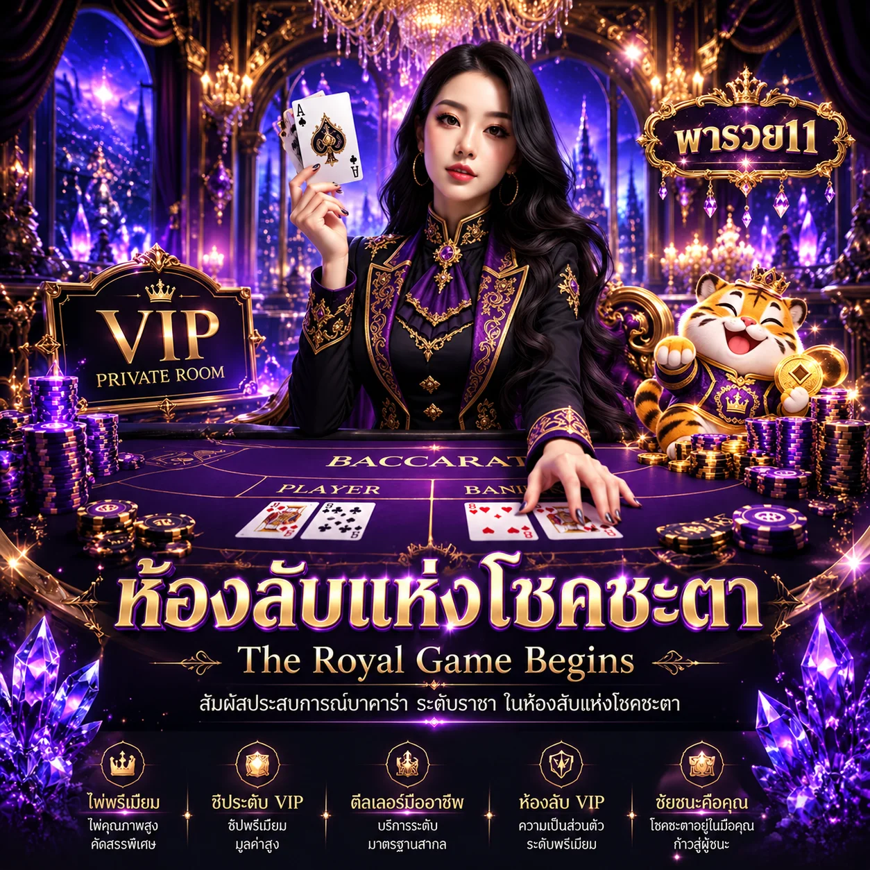 การ์ดทดลองเล่น AMB พารวย11